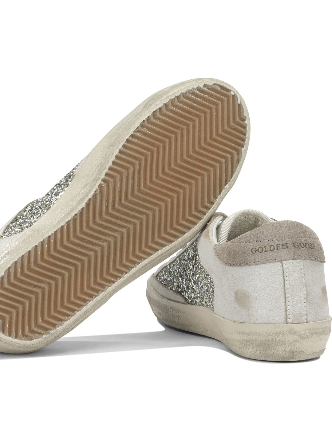 Golden Goose Super Star Sneakers & Slip-On - Silver | e94e51ce4f2f1d3874e5a36475647715d22f75ca