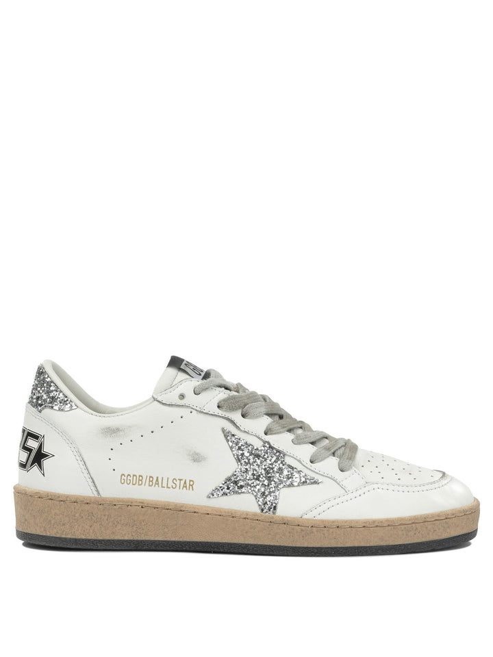 Golden Goose Ball Star Sneakers & Slip-On - Silver | 05bcc824efbdb87696f40bc6378a29a81da55966