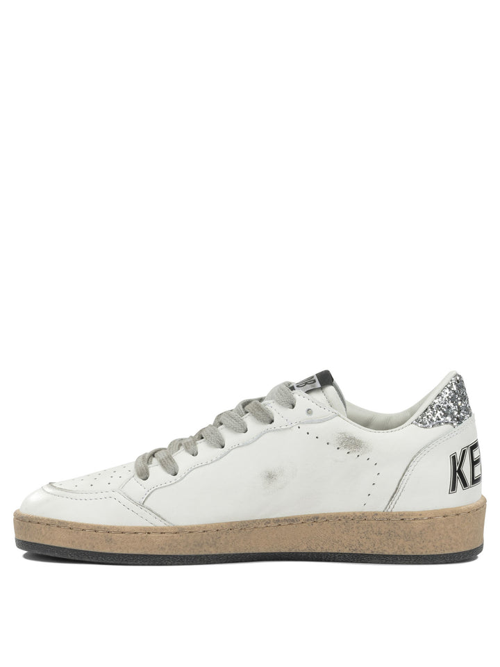 Golden Goose Ball Star Sneakers & Slip-On - Silver | 9d8305add5bfbd44e74cd546ebc44cca0d2e3690