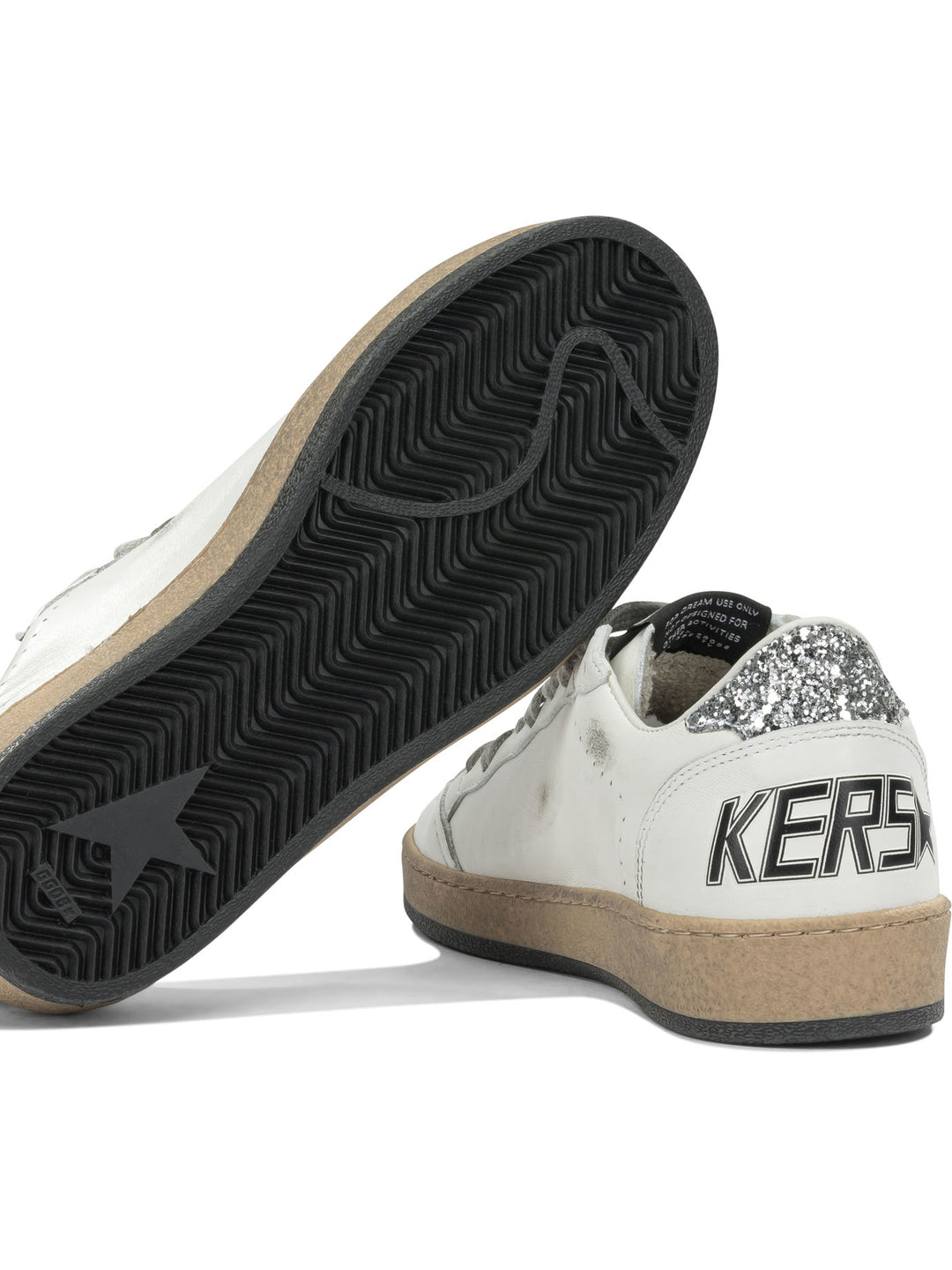 Golden Goose Ball Star Sneakers & Slip-On - Silver | e848594439d5c6711fabb2f9f228a7a32e6186c0