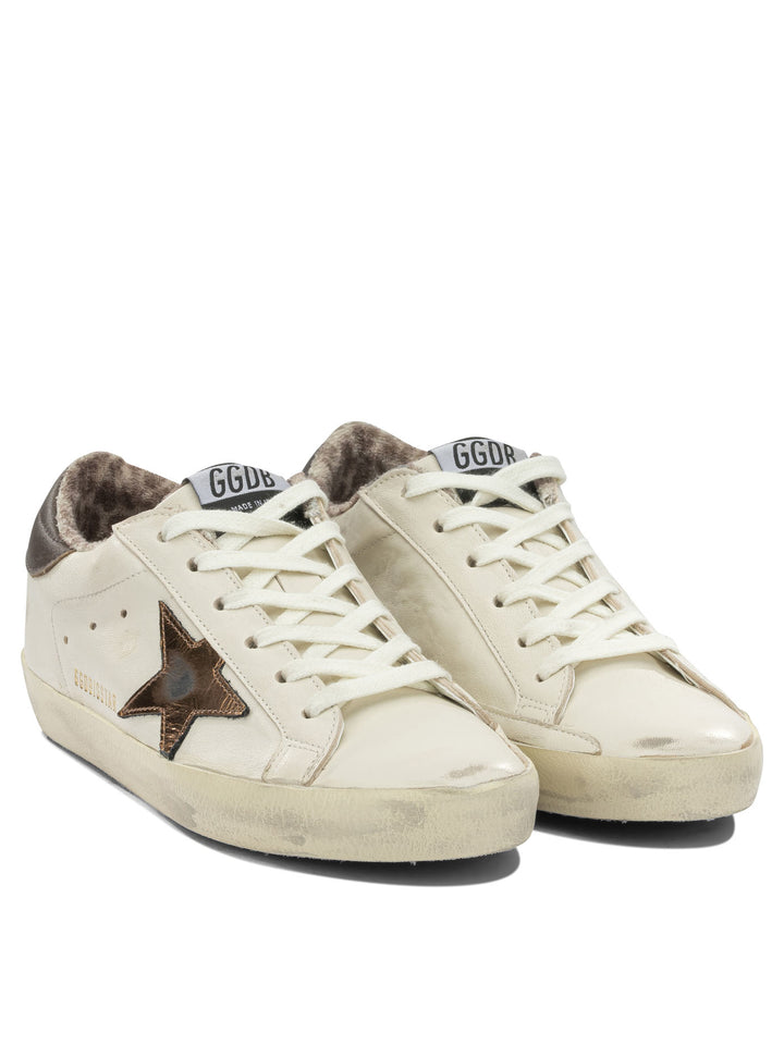 Golden Goose Super Star Sneakers & Slip-On - Marrone | b757940f31c7db774b65680db157f1a32714bda0