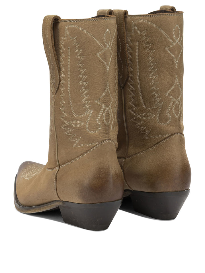 Golden Goose Wish Star Boots and Ankle Boots - Beige | 156053e03037e6b2e5f578a8acd9e0833e3fd9e6
