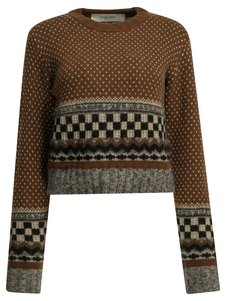 Golden Goose Journey Knitwear - Marrone | 73a434d4ddff4fda7bc9f3891c27c1864ff1224b
