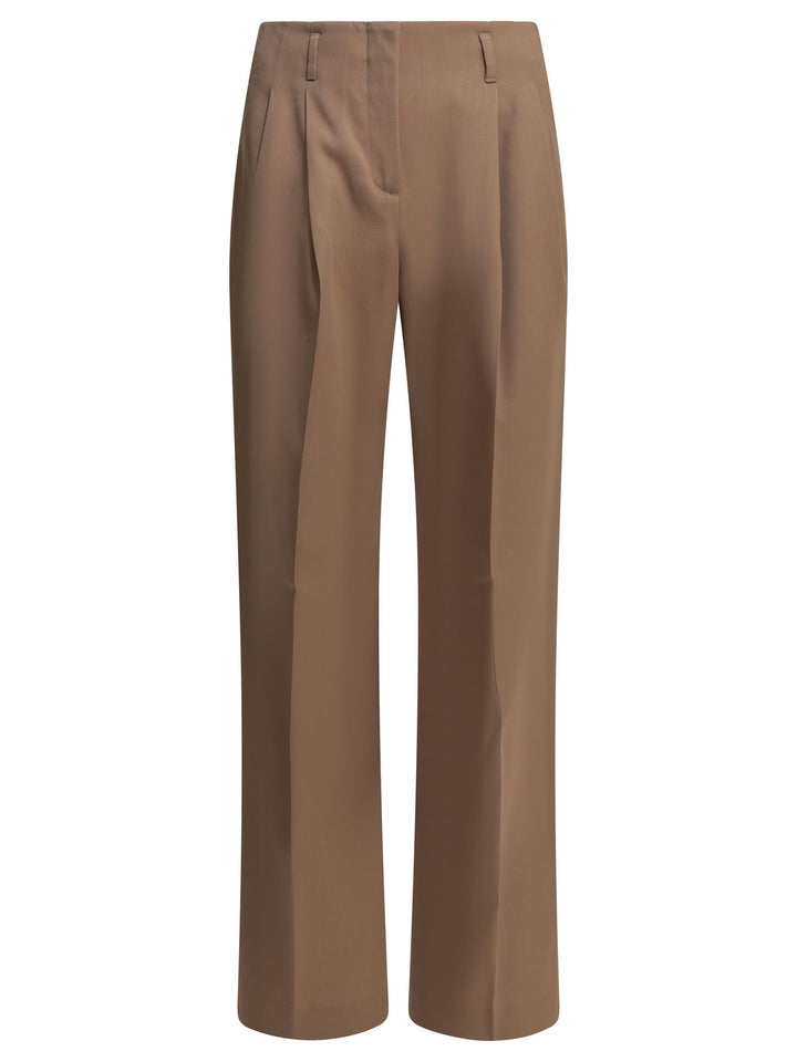 Golden Goose Tailored Pants Made Of Virgin Wool Trousers - Rosa | 55db8011970e0d2db9c89357b5ebdb0e41183502