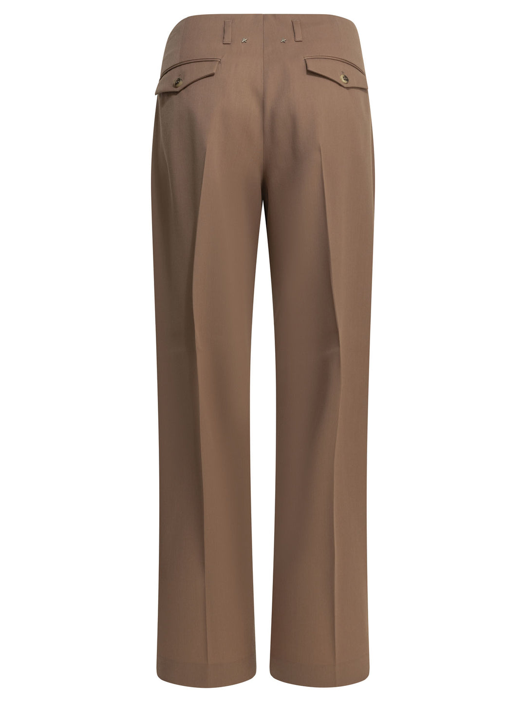 Golden Goose Tailored Pants Made Of Virgin Wool Trousers - Rosa | 15870f2f27bf0be61eefe880739e37828c08bc6e