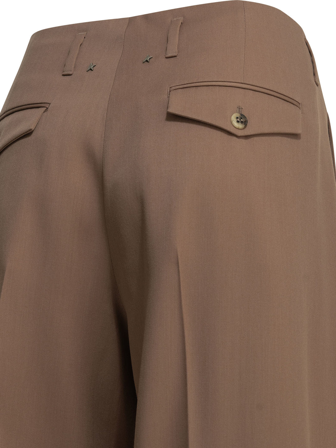 Golden Goose Tailored Pants Made Of Virgin Wool Trousers - Rosa | 84f97b3f0086c701e7b0b99596eabaecab752ea1