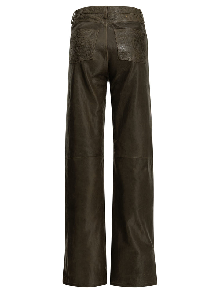 Golden Goose Melany Trousers - Verde | c9947a93c81534276f6568c65258a5823b5093a0