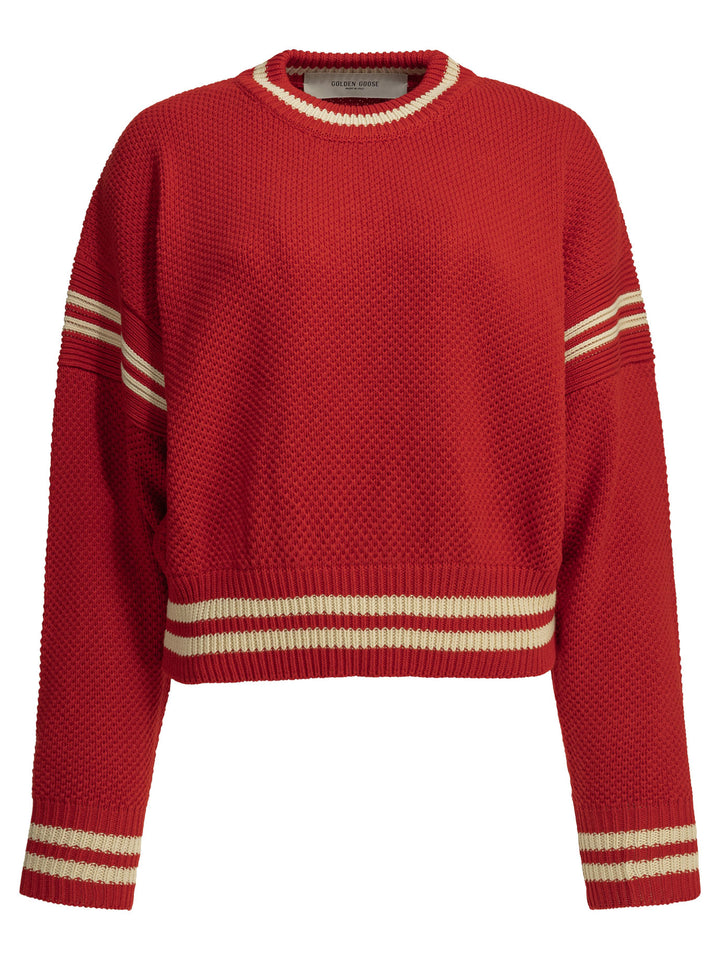Golden Goose Rachel Knitwear - Rosso | 47451956874c2ff6f77e8a28abadb15cea67893c