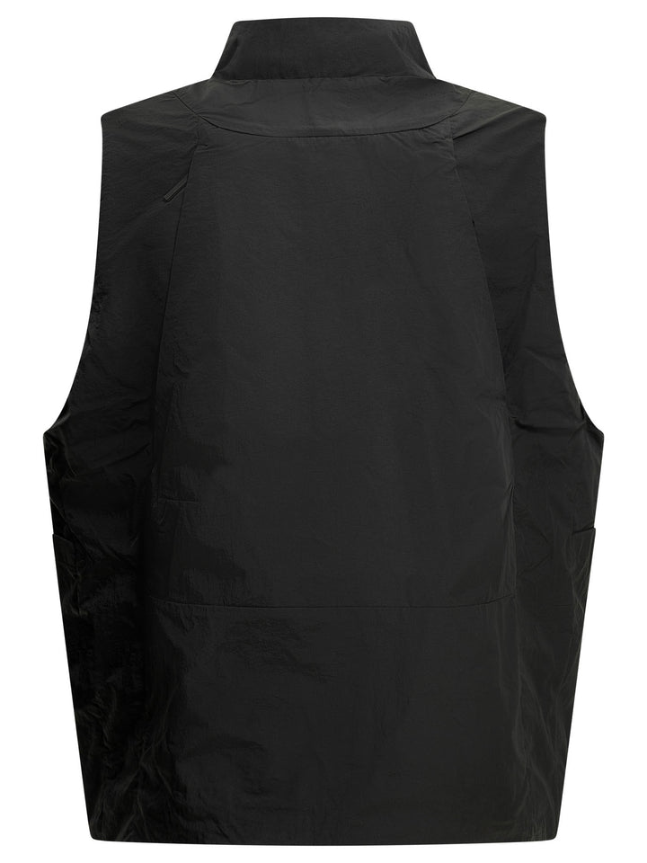 Goldwin Trajectory Back Pack Jackets And Coats Black