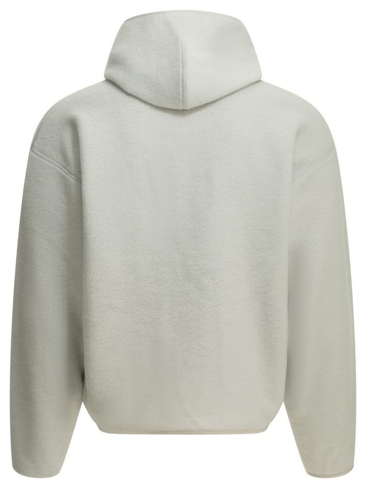 Goldwin Wool-Blend Hooded Felpe Grigio