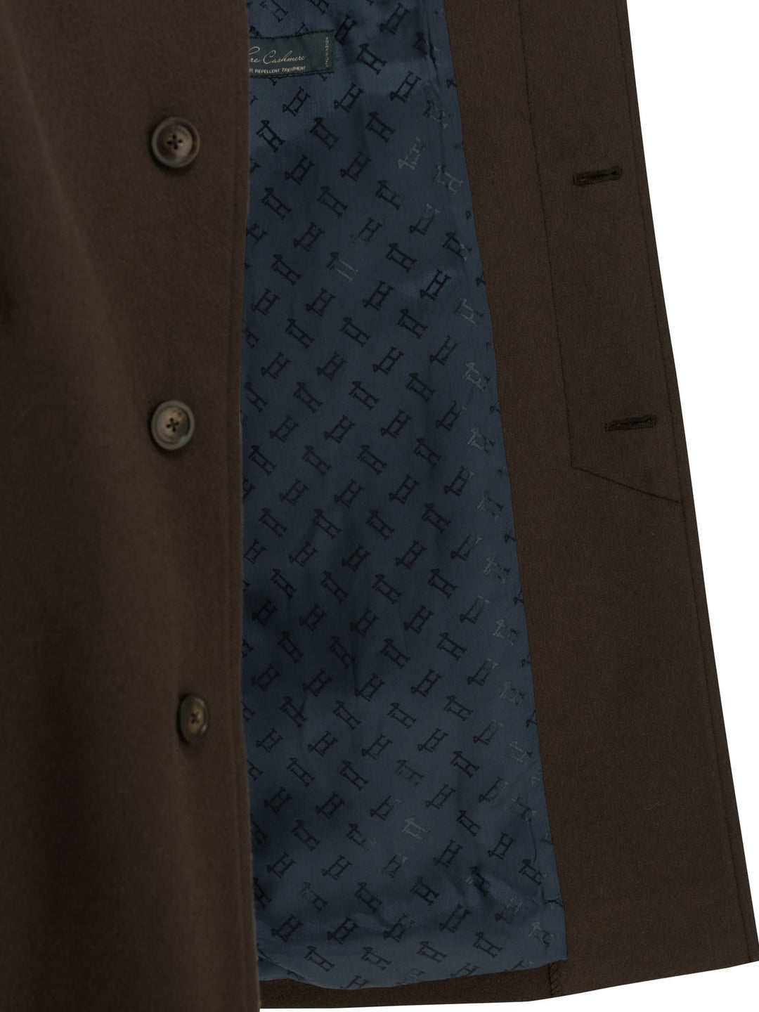 Herno Long Coat Made Of Pure Cashmere Jackets and Coats - Marrone | 2dfc9ce205befd5cc8e13596f3b953dbac98425d