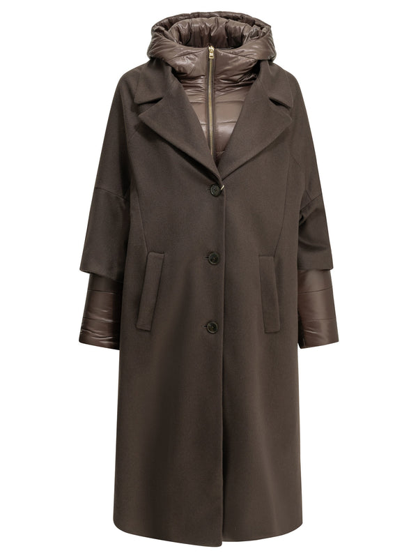 Long Cashmere Coat Jackets And Coats Marrone