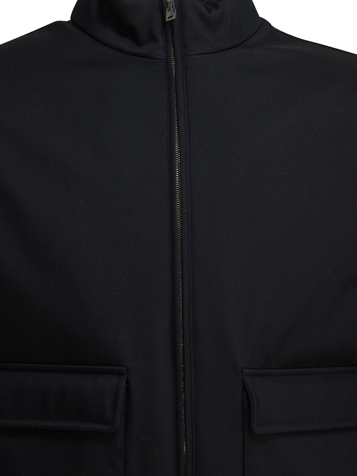 Herno 3 Layers Wool Storm Jackets and Coats - Blu | 84efe74d5b168628fe90963db68ff928267856e0