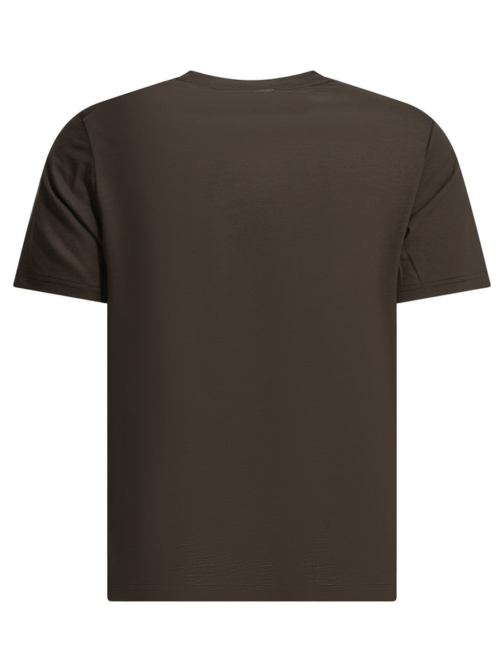 Herno Resort Lana T-shirts - Marrone | 953447177e9d7be0f5c26413d25507299542fcd6