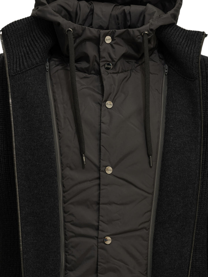 Herno Chamonix Jackets and Coats - Grey | f28fcdced76bef8744a648cafb7221cb943b6981