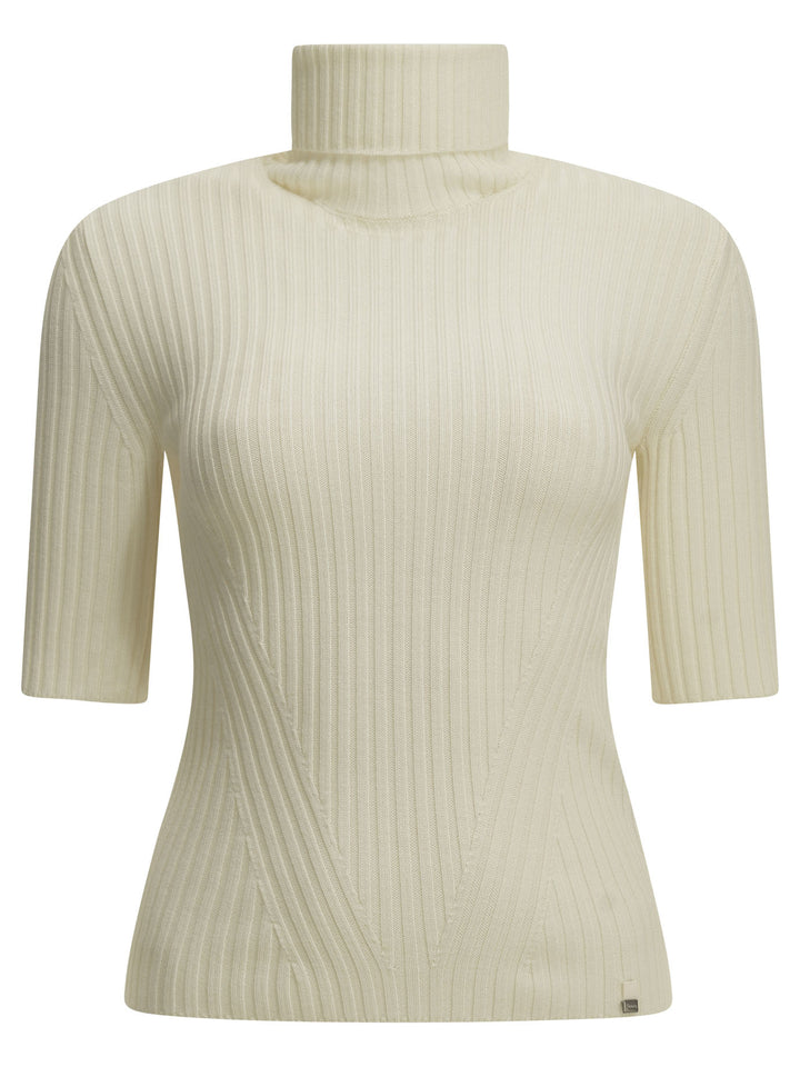 Herno Wool Turtleneck Sweater Knitwear - Bianco | 2d33a00fbeec9dd039a649b81a59ec4c68175b51