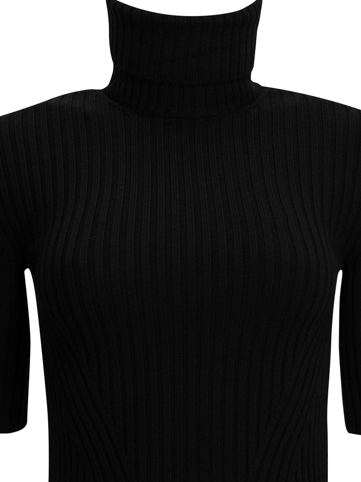 Herno Wool Turtleneck Sweater Knitwear - Nero | 46b9cd10d2ba644b7c2ce3adf51359d14e58e4b3