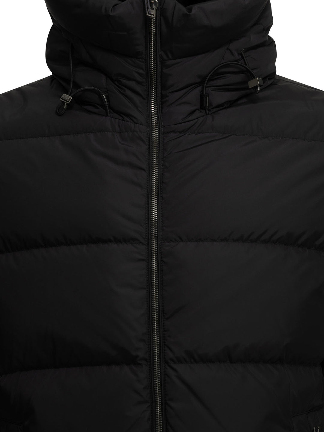 Herno Short Nylon Down Jacket Jackets and Coats - Nero | 3cb7f3cea2f6edef9010af1eef1e604deb817f0c