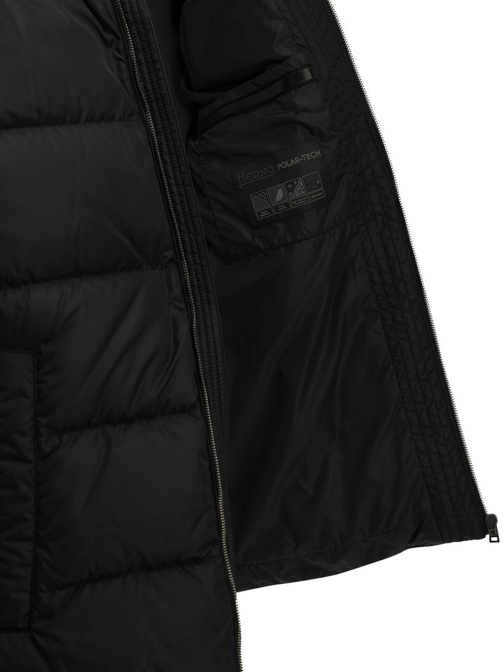 Herno Short Nylon Down Jacket Jackets and Coats - Nero | e86c4c7767d29879758c4a071e435cdfd00184d8