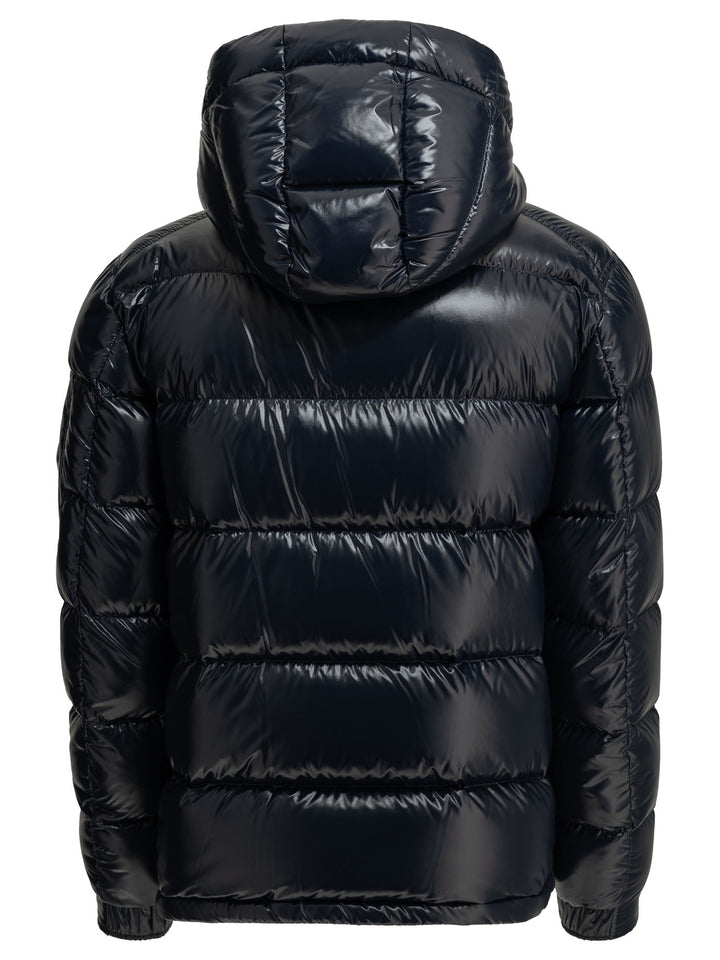 Herno Short Down Jacket With Logo Jackets and Coats - Blu | 4d9be3e990941083db3f4c3a49e1fa65ed1c6d61