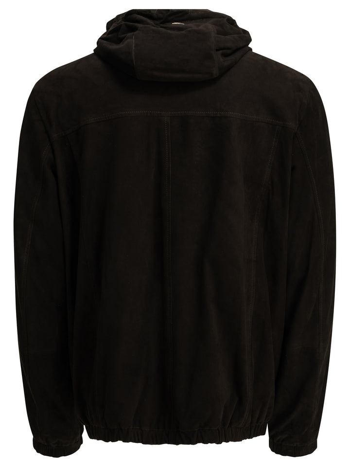 Herno Suede Jacket Jackets and Coats - Marrone | 9542e41d2d00b22d9b47429cdc94bd57dd7b3a4d