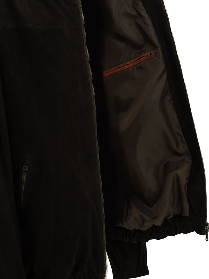 Herno Suede Jacket Jackets and Coats - Marrone | 39fe26d5f7472d35e93b513434f8450c843e36fe