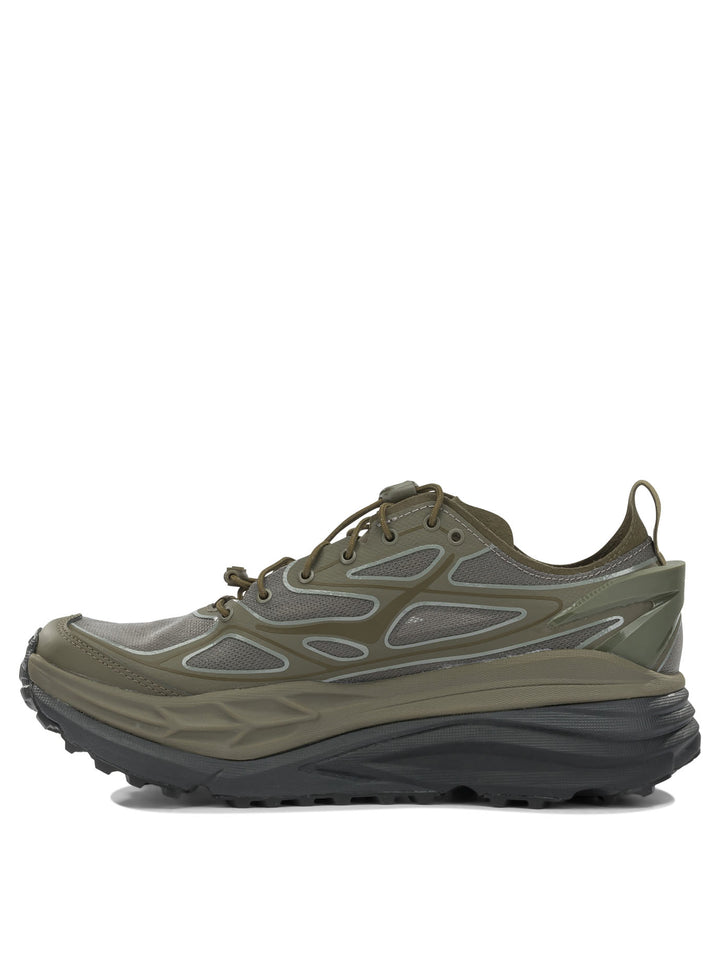 Hoka Stinson One7 Sneakers & Slip-On Green