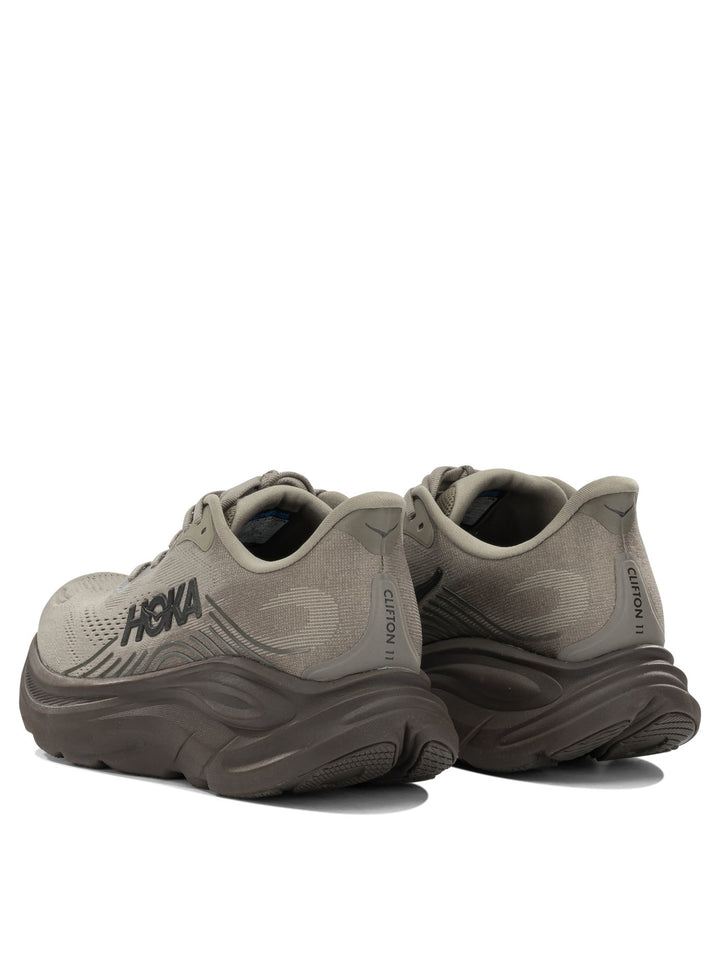 Hoka Clifton 11 Sneakers & Slip-On - Grey | 532674f07864e542085467b9185695af4180e824