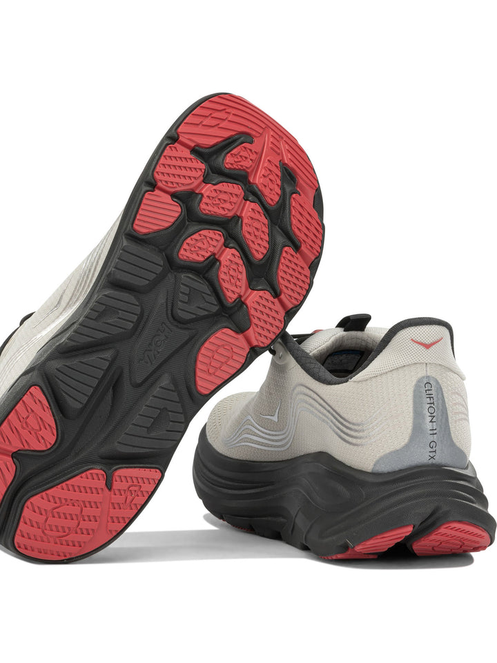 Hoka Clifton 11 Gtx Sneakers und Slip-On Grau