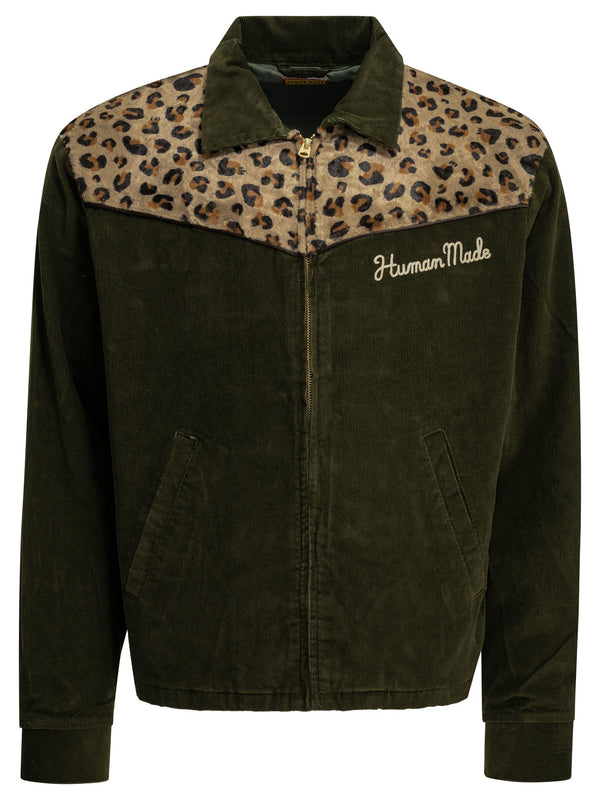 Leopard Jackets And Coats Verde