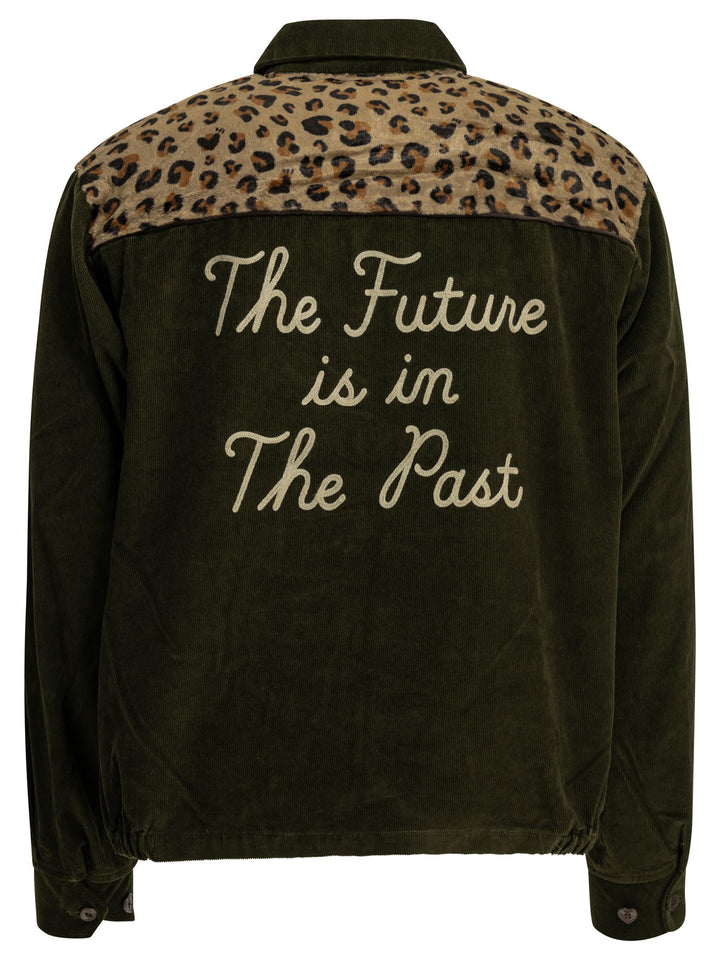 Human Made Leopard Abrigos Verde