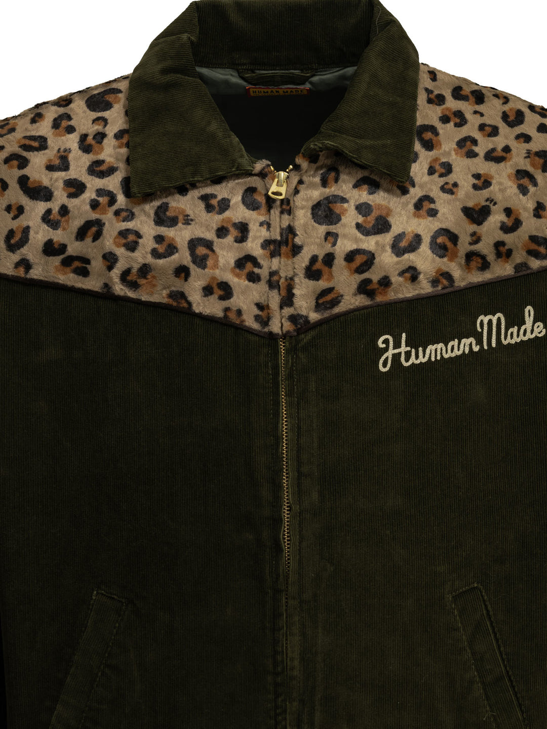 Human Made Leopard Abrigos Verde
