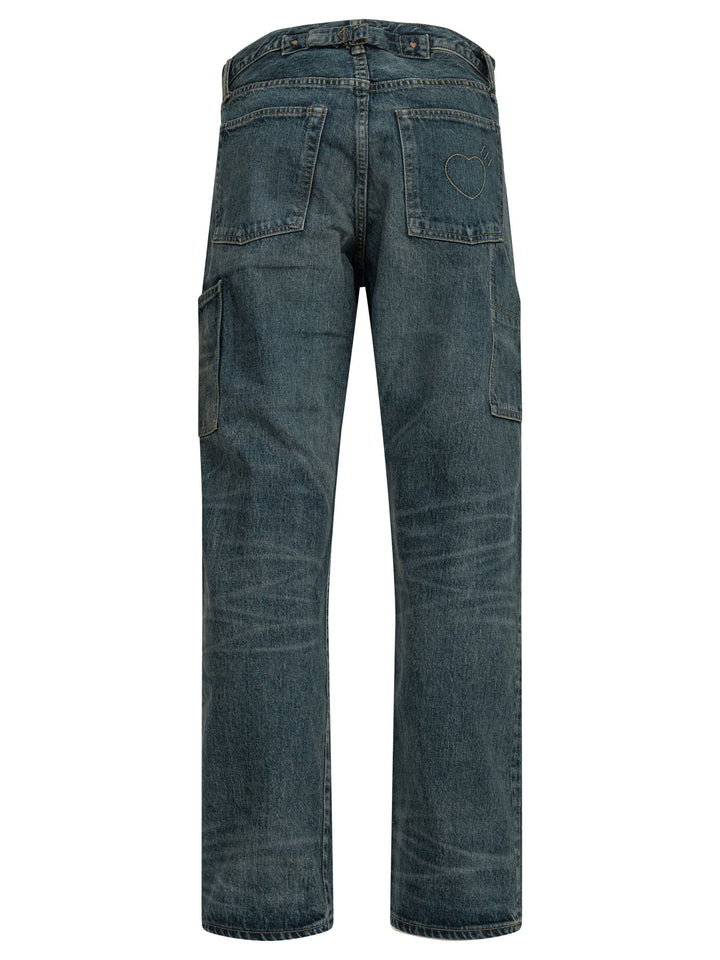 Human Made Future Jeans - Blu | 8a80d2069b81ab6318b3e8d01e0146190cf76185