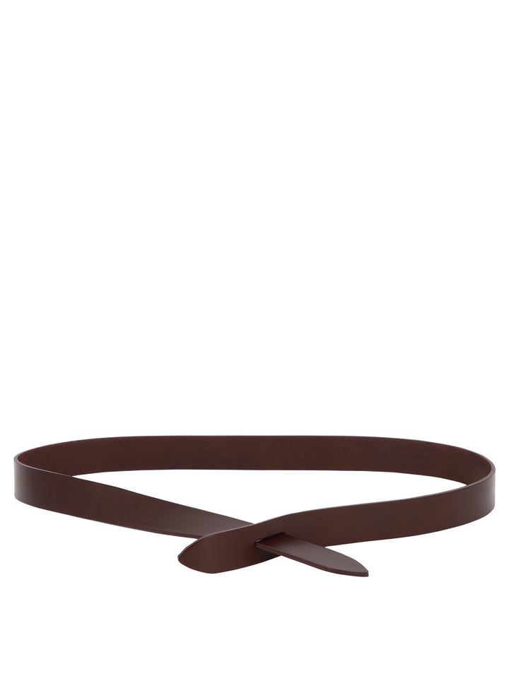 Isabel Marant Lecce Cinture - Bordeaux | b8850a54f59a7037b8199ac1f1574a73be5529cd