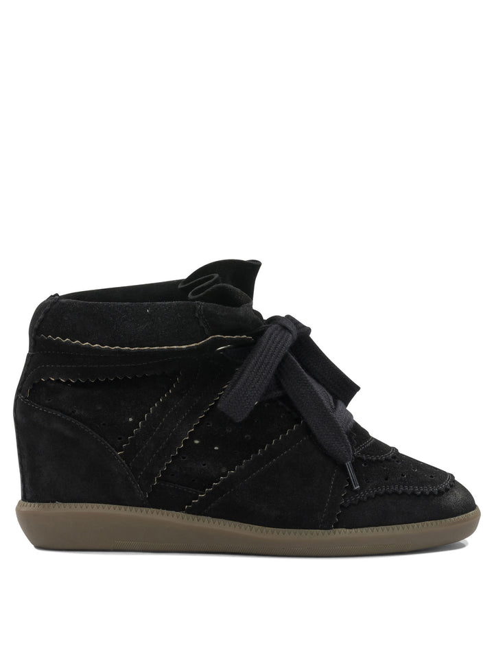 Isabel Marant Bobby Sneakers & Slip-On - Nero | cbc37192e05debdc6bbab16ab2ad2bfddb2c8847