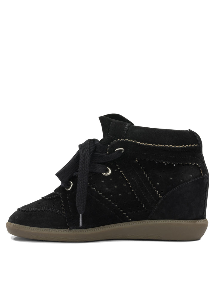 Isabel Marant Bobby Sneakers & Slip-On - Nero | 8d1df0d1ad336f0fca64ac79e610b33893b97067
