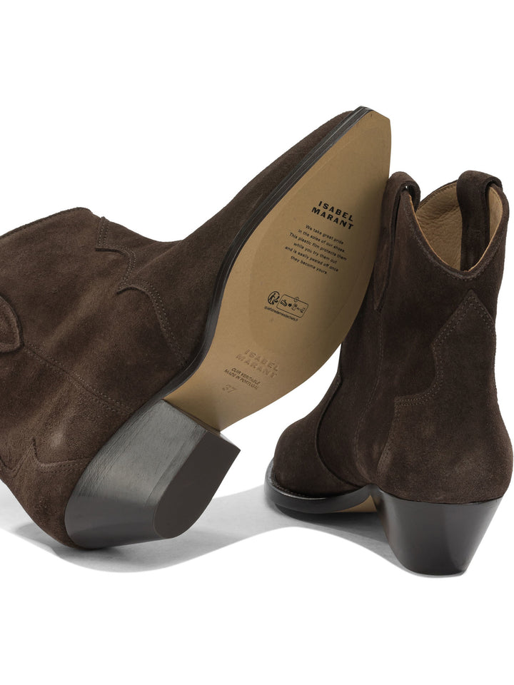Isabel Marant Dewina Boots and Ankle Boots - Marrone | e8981a73a3715910999e894916d3847fdac912e9