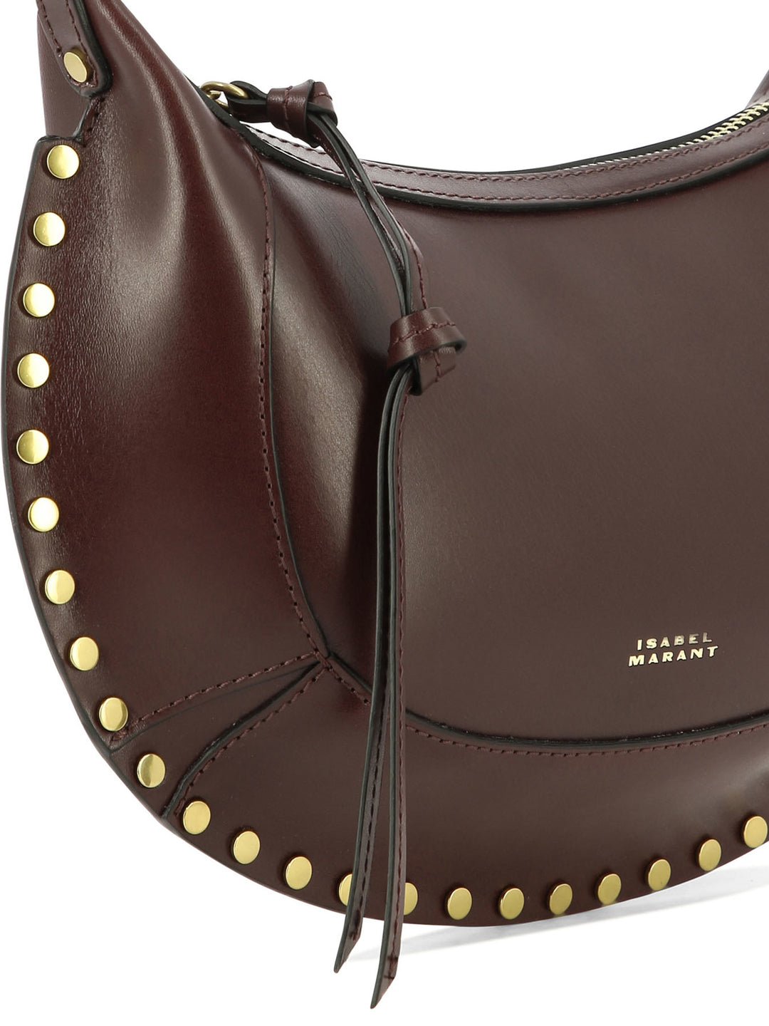 Isabel Marant Oskan Moon Borse a Spalla e Tracolla - Bordeaux | fd6823f937648eb057773d1e811af391ab69d4a7
