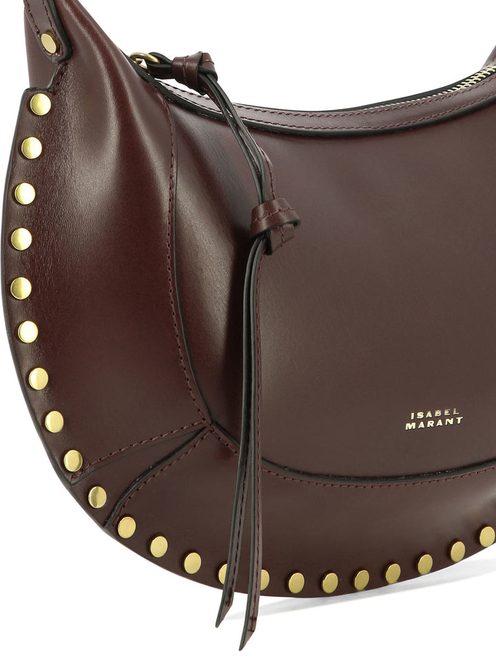 Isabel Marant Oskan Moon Borse a Spalla e Tracolla - Bordeaux | fd6823f937648eb057773d1e811af391ab69d4a7