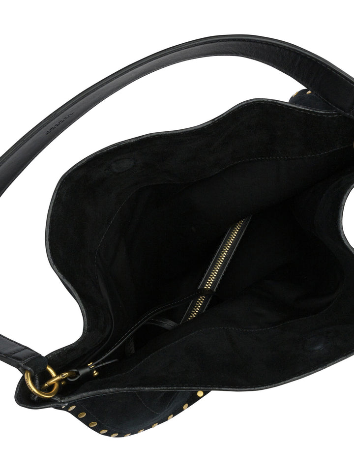 Isabel Marant Oskan Hobo Soft Borse a Spalla e Tracolla - Nero | e6522ac179df08deaf681d14f3e2e6e9e36f5a47