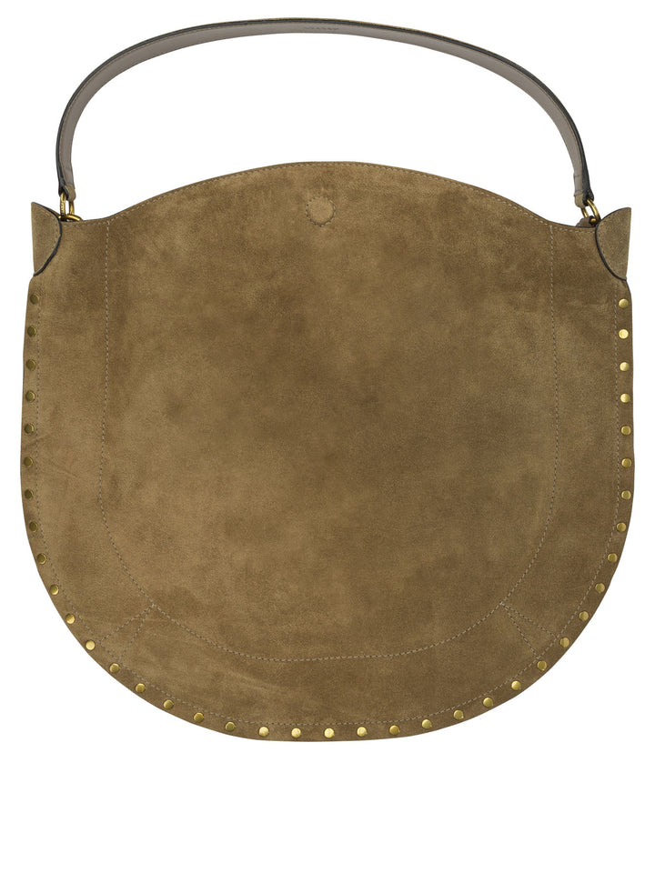 Isabel Marant Oskan Hobo Soft Borse a Spalla e Tracolla - Marrone | 4e61ed68237cda6ab33d0026f12df613ee64da14