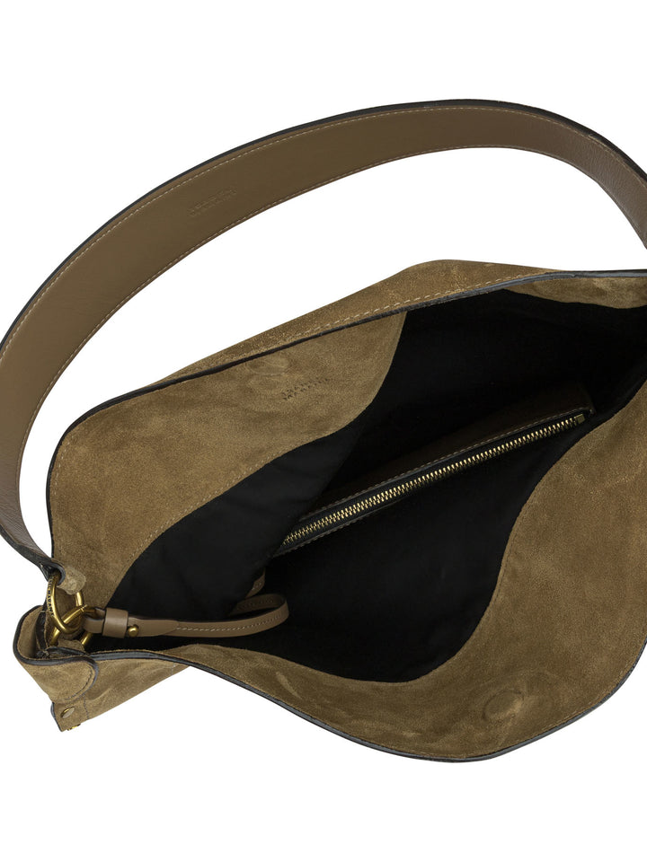 Isabel Marant Oskan Hobo Soft Borse a Spalla e Tracolla - Marrone | 0c003b28e0b5712df72316e3e76f249dafe7aa2c