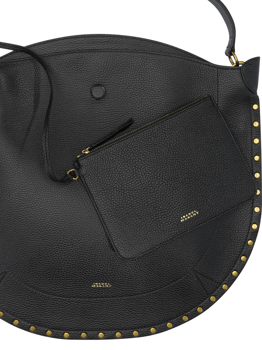 Isabel Marant Oskan Hobo Soft Borse a Spalla e Tracolla - Nero | 5c46b3c9162916b3147788a010258f77f8e44784