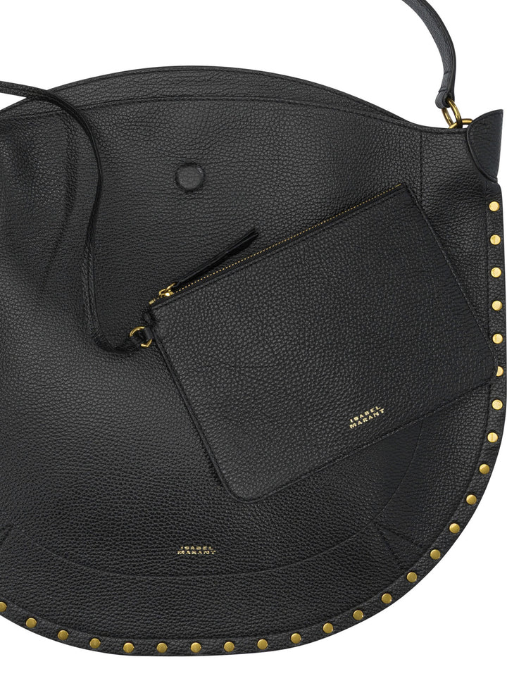 Isabel Marant Oskan Hobo Soft Borse a Spalla e Tracolla - Nero | 5c46b3c9162916b3147788a010258f77f8e44784