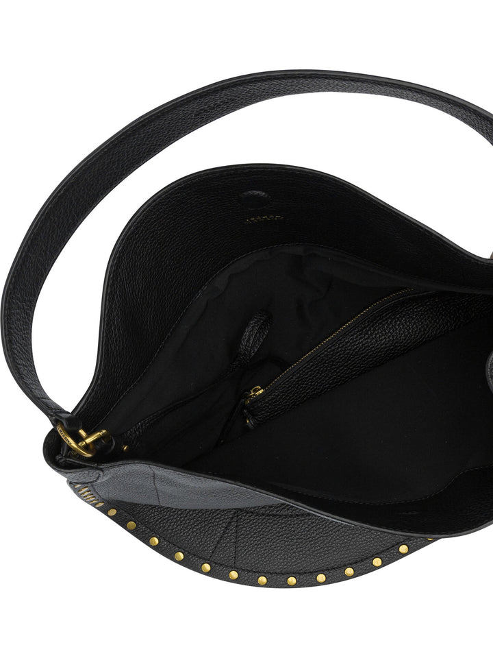 Isabel Marant Oskan Hobo Soft Borse a Spalla e Tracolla - Nero | e57bcf165d93375501cee62dfb2e69328bf4d956