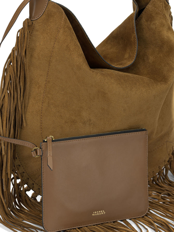 Isabel Marant Oskan Hobo Soft Borse a Spalla e Tracolla - Marrone | 8a05647d9e7a9779481926f09fc7ead11f1d81dc