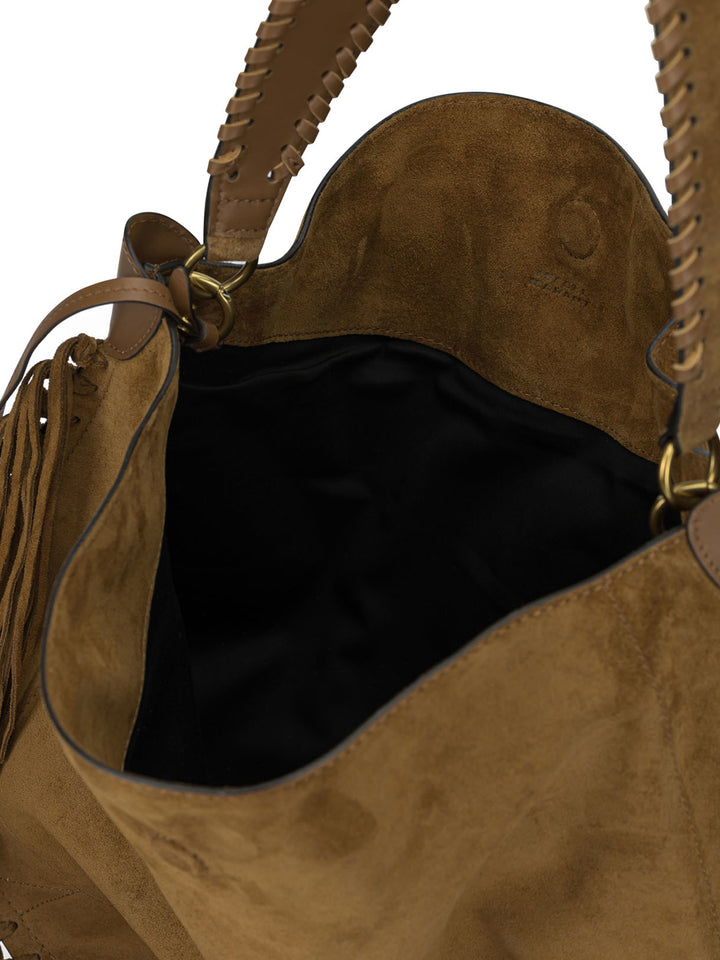 Isabel Marant Oskan Hobo Soft Borse a Spalla e Tracolla - Marrone | 2dfdc320c9f6976278402f285293110af45f4b81