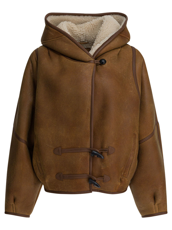 Isabel Marant Amiel Jackets and Coats - Marrone | 6a2a5f0a38d487e24edf24fab5e09b0e2198041a