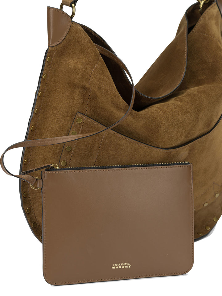 Isabel Marant Hobo Pocket Borse a Spalla e Tracolla - Marrone | 593a8481918ec7357708c68813c9c5613728f8d0
