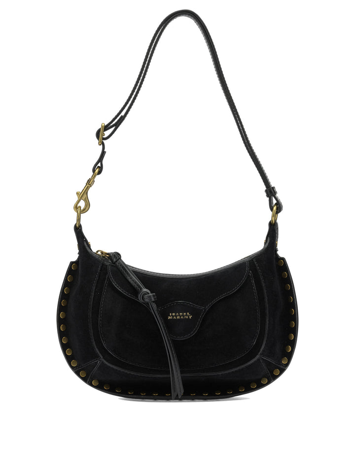 Isabel Marant Moon Pocket Borse a Spalla e Tracolla - Nero | 1237435a00a0dacf890390de80261b187a338a38